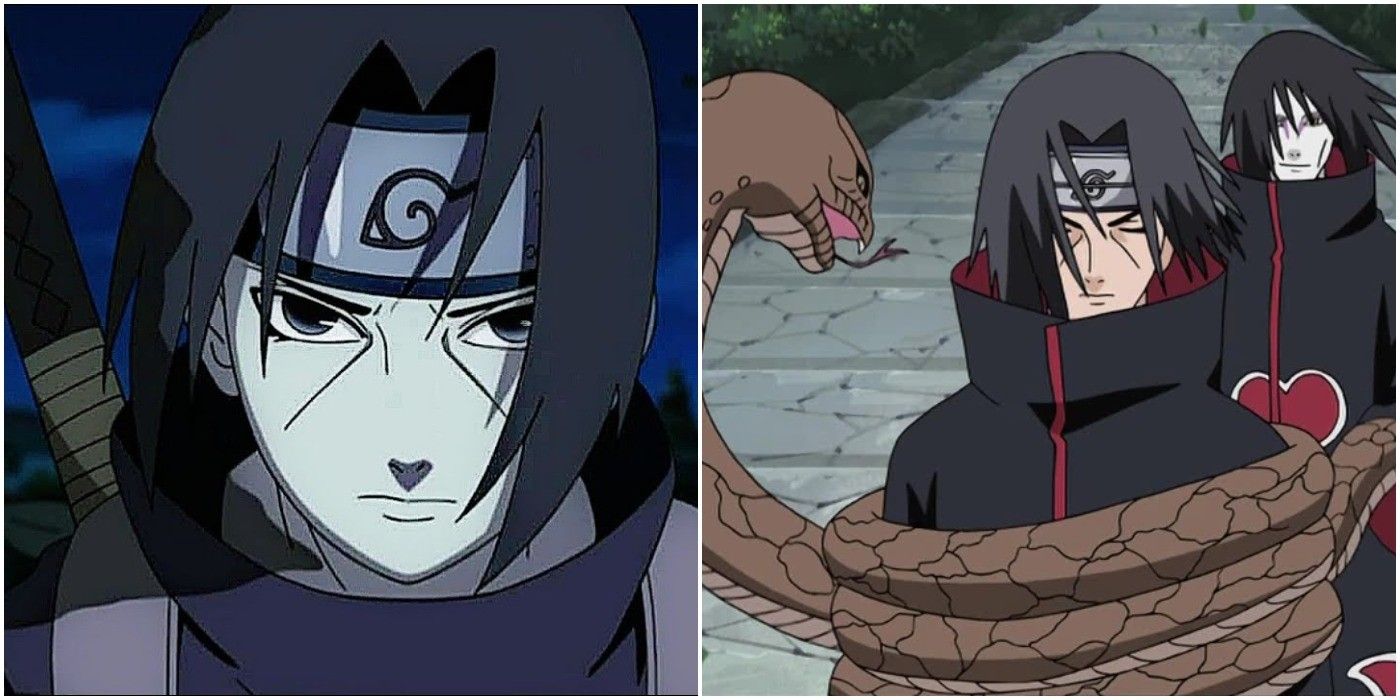 Sasuke attacked Itachi until he was knocked unconscious by Itachi