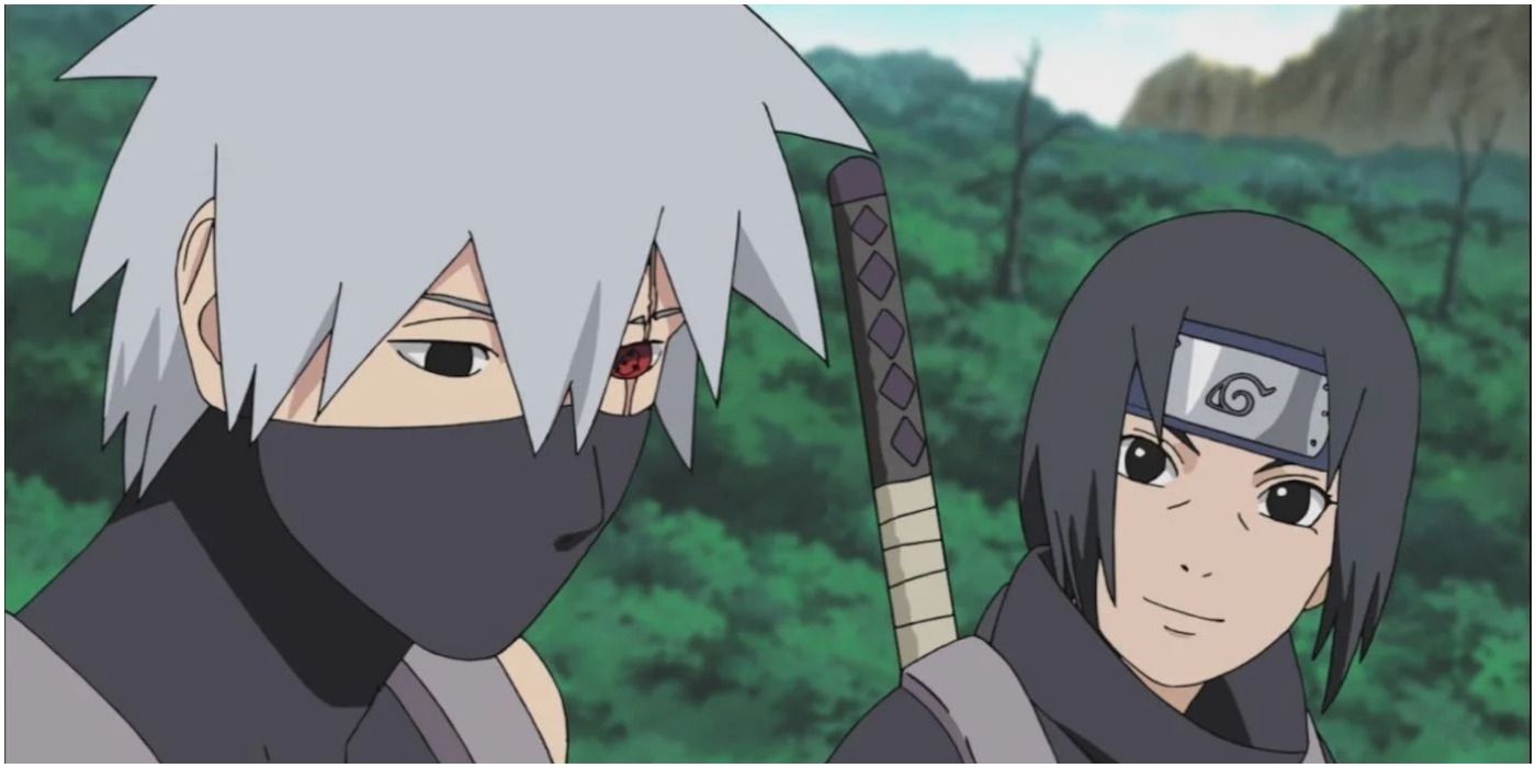 Kakashi and Son  Kakashi, Naruto clans, Anime naruto