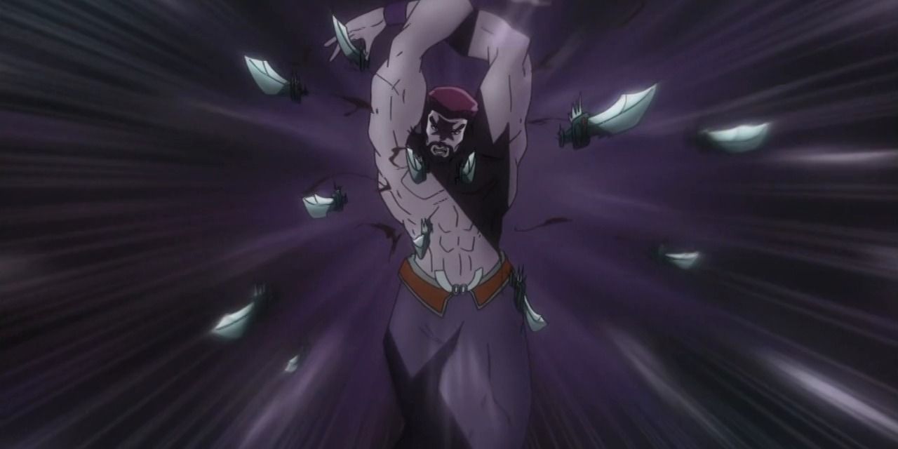 Anime JoJo's Bizarre Adventure Jack The Ripper Knife Pose