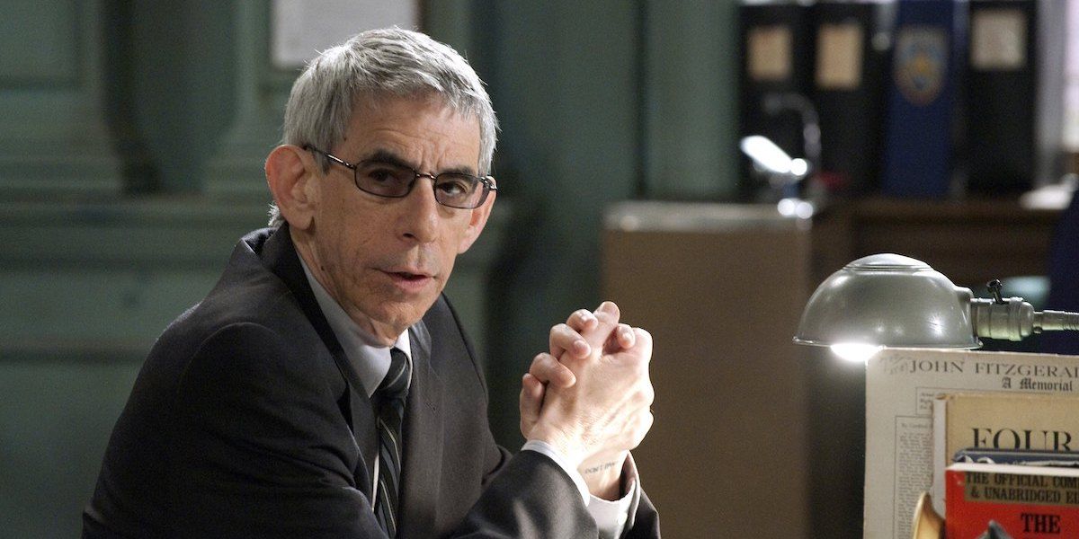 A greying John Munch in Law and Order: SVU