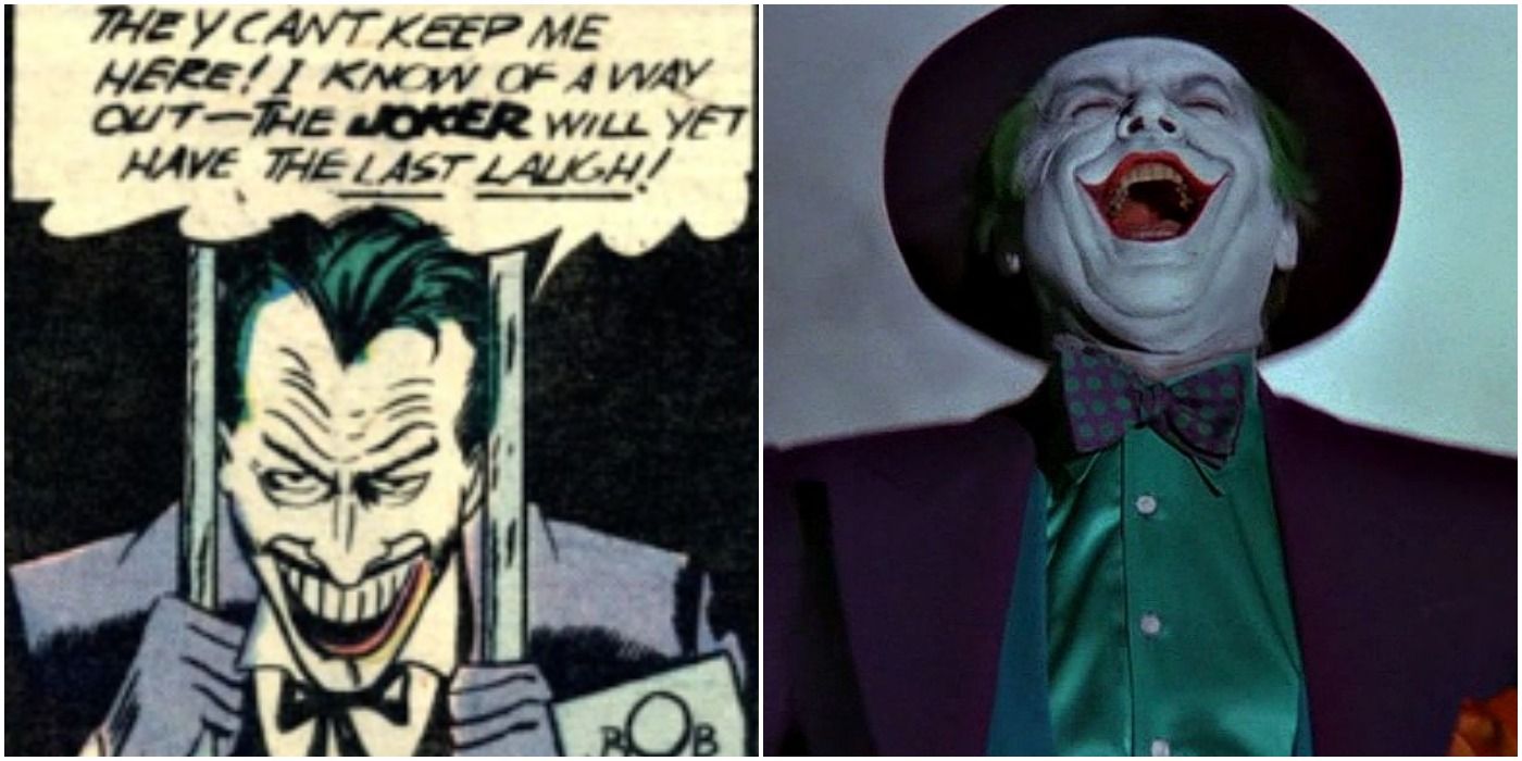 Joker From 1940 &amp; 1989