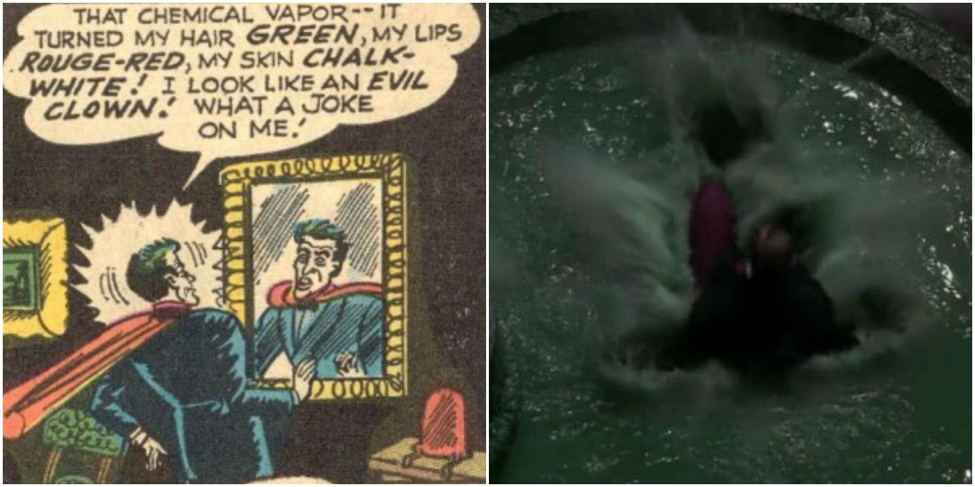 Joker Gets An Acid Bath