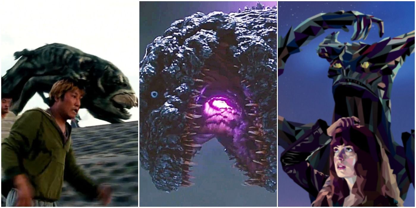 Kaiju Movies The Host Shin Godzilla Colossal Trio Header