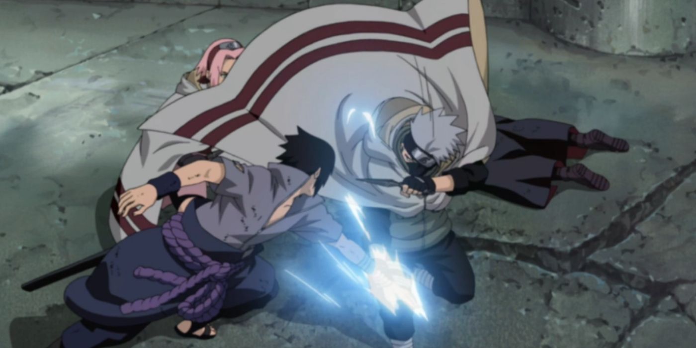 Sasuke Tries Killing Sakura