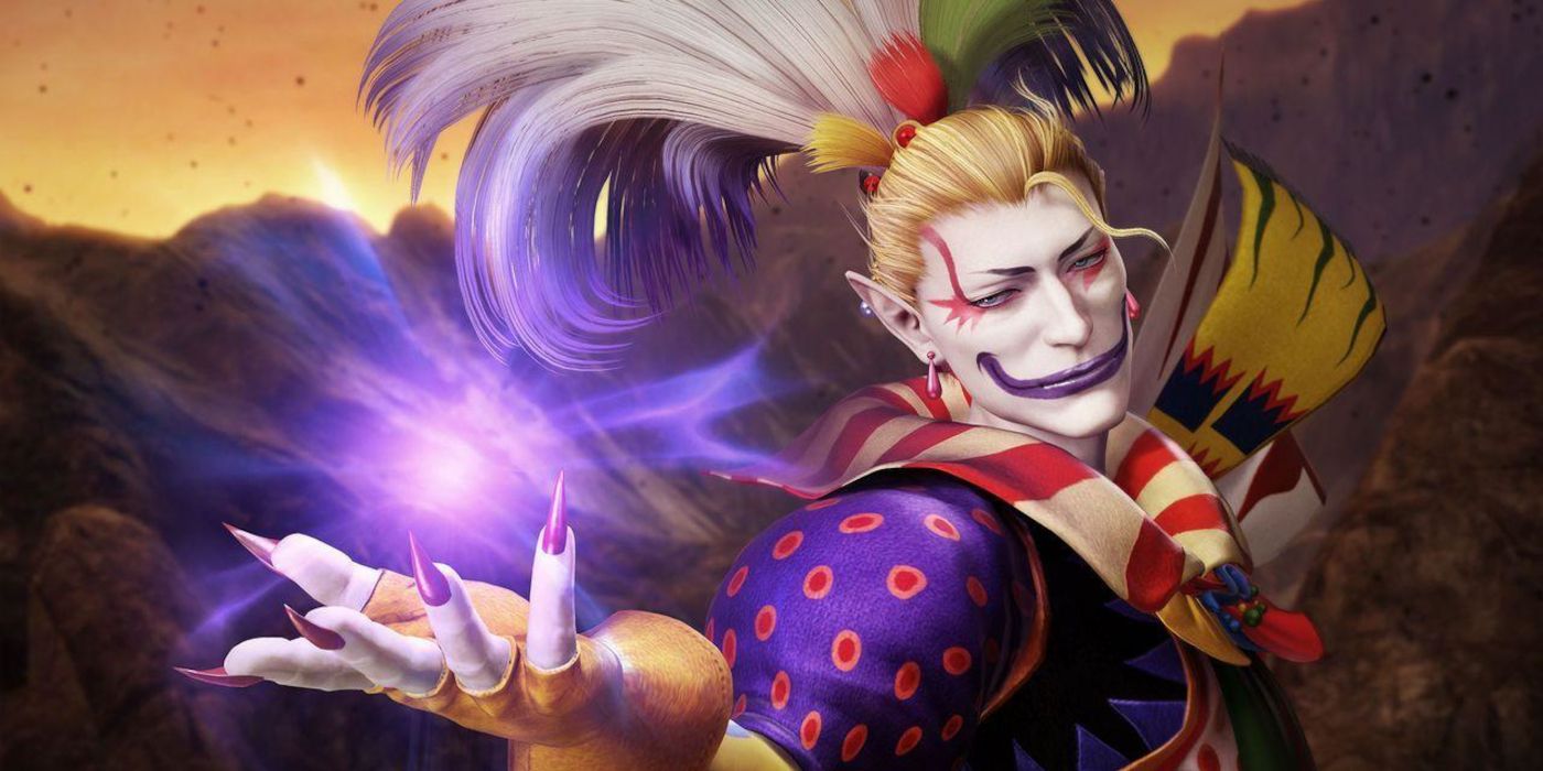 Kefka From Final Fantasy VI and Dissidia NT Battle Pose