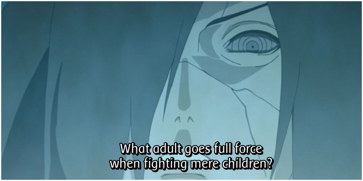 Madara Mocking The Fiva Different Kage