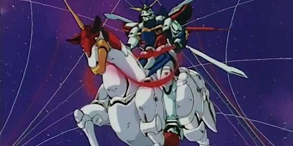Anime Mobile Fighter G Gundam Fuunsaki Unicorn Gundam Mount
