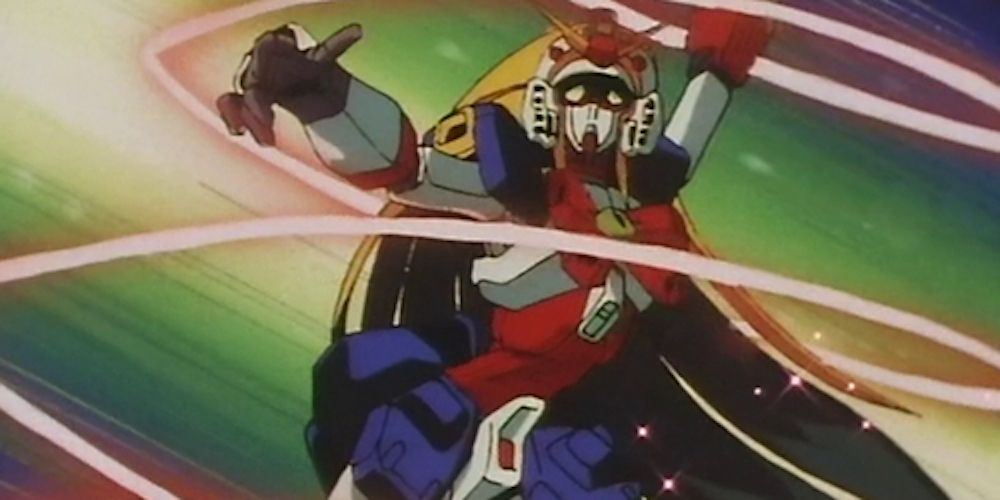 An image from Mobile Fighter G Gundam.