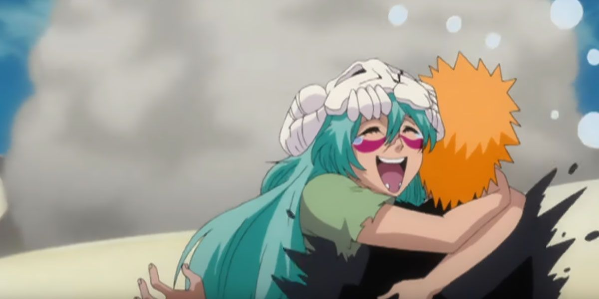 Nel hugs Ichigo