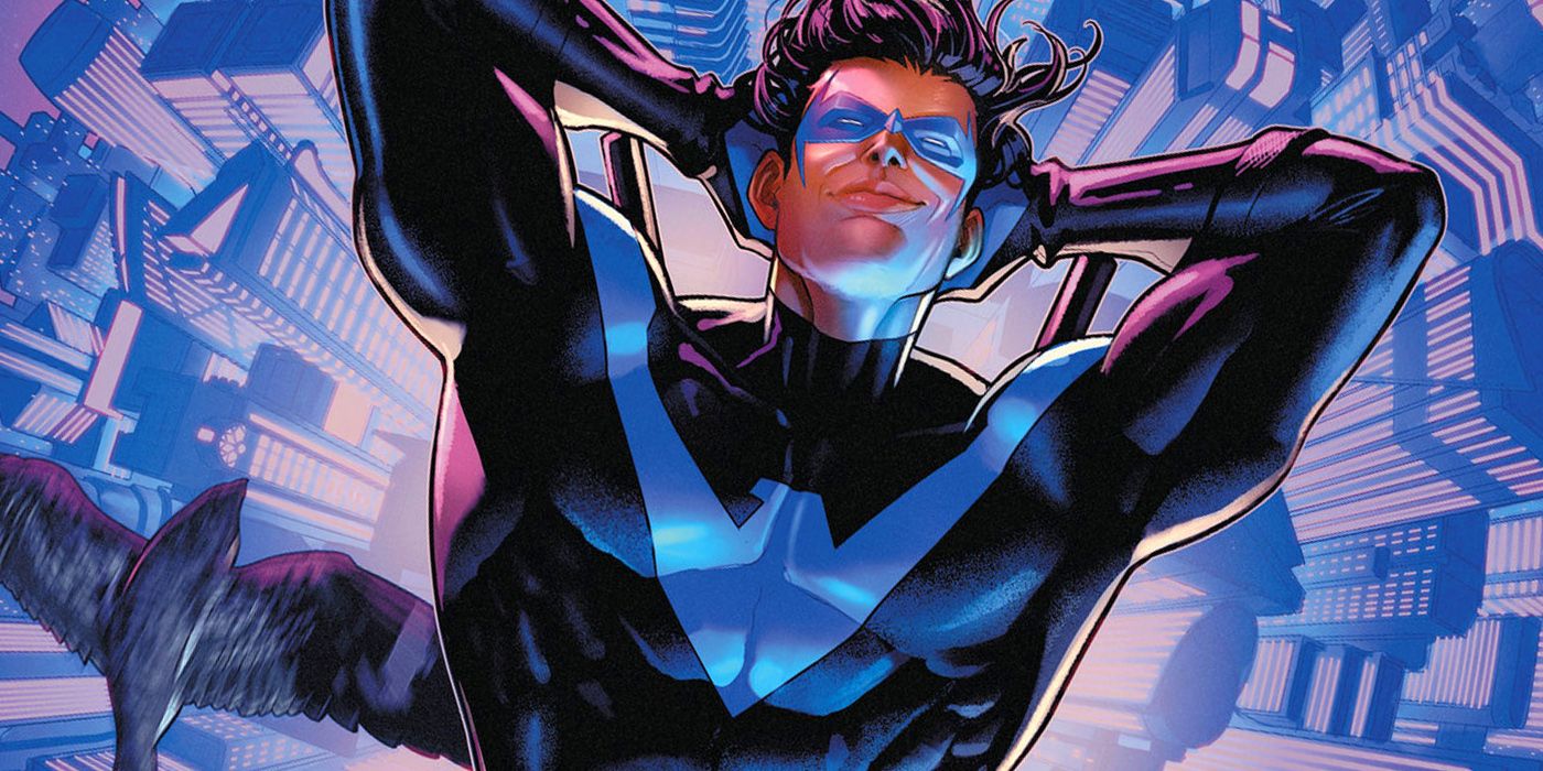 Nightwing feature header falling