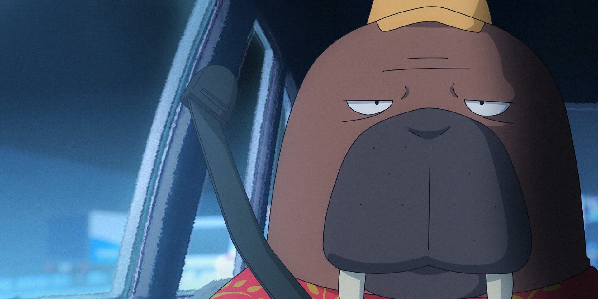 walrus hiroshi odokawa in odd taxi