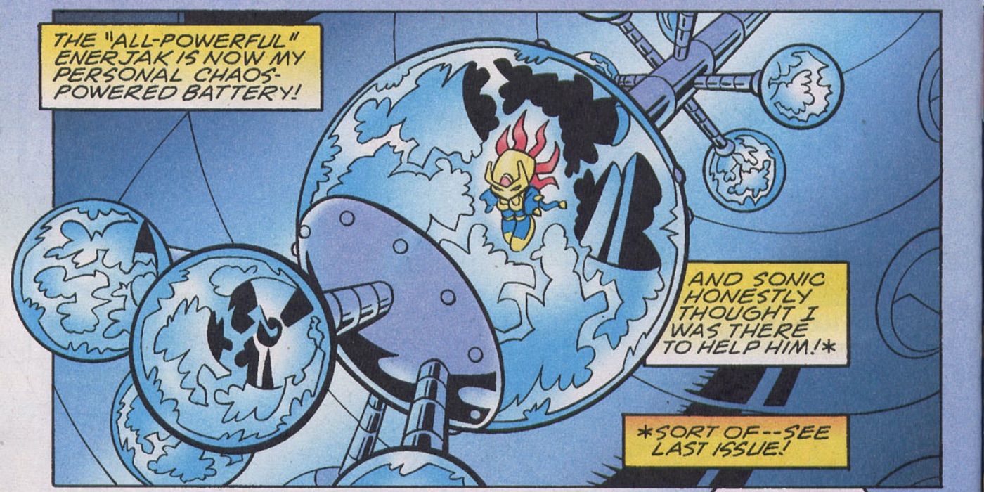 Dr Eggman's Egg Grape Chamber From Archie Comics' Sonic The Hedgehog