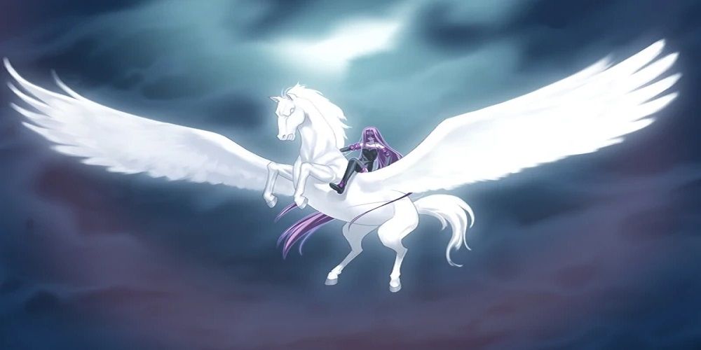 Rider On Top Of Pegasus