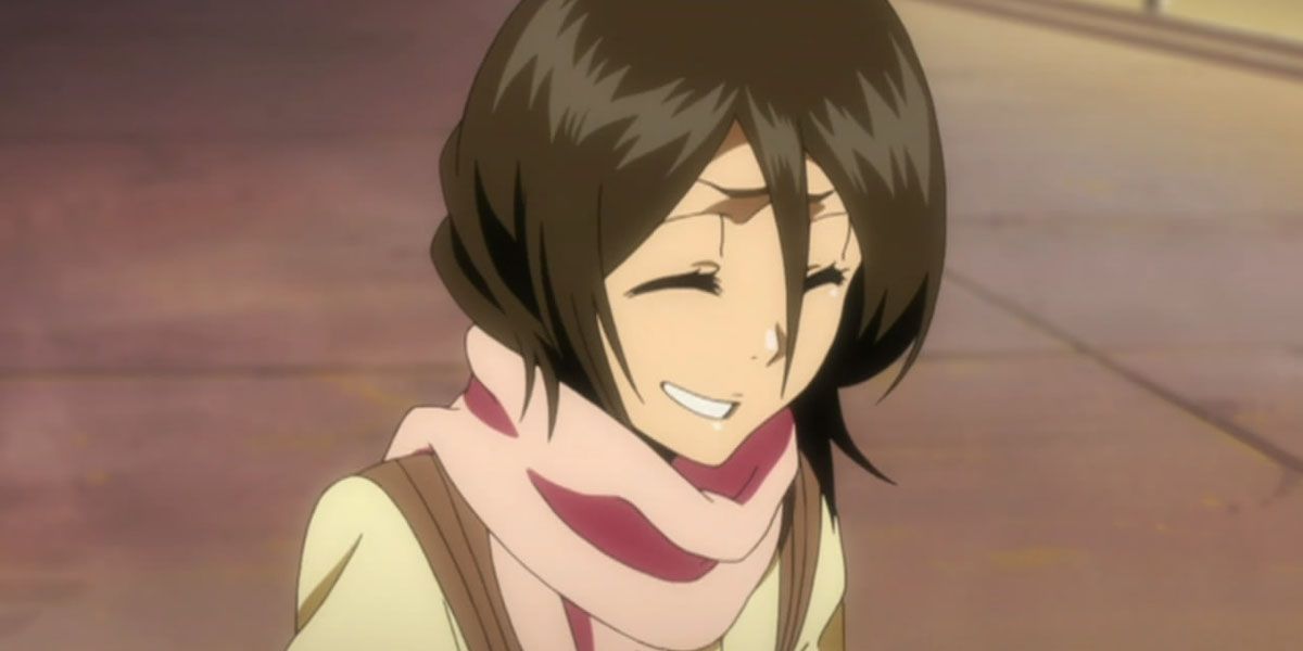 Rukia smiles