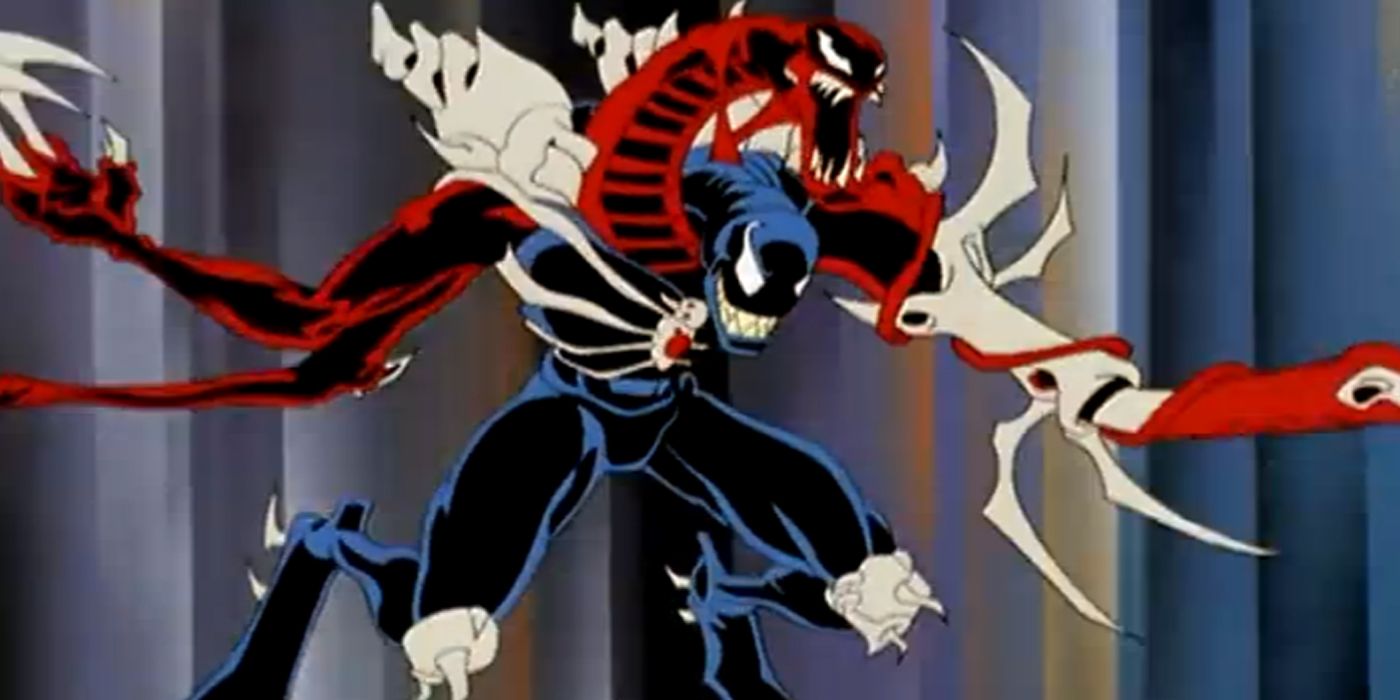Venom and Carnage merged together on Spider-Man Unlimited