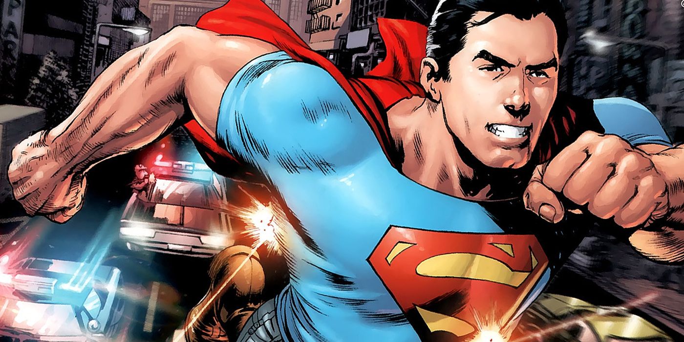 Superman in the New 52's Action Comics uniform