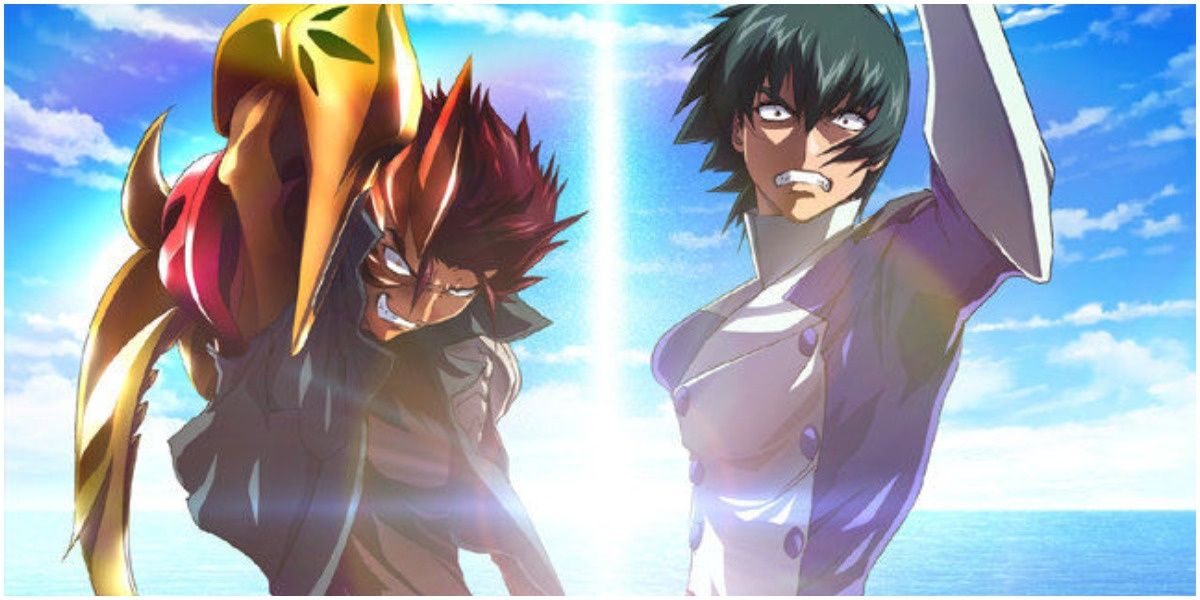 Kazuma and Ryuho, the leads of Scryed.