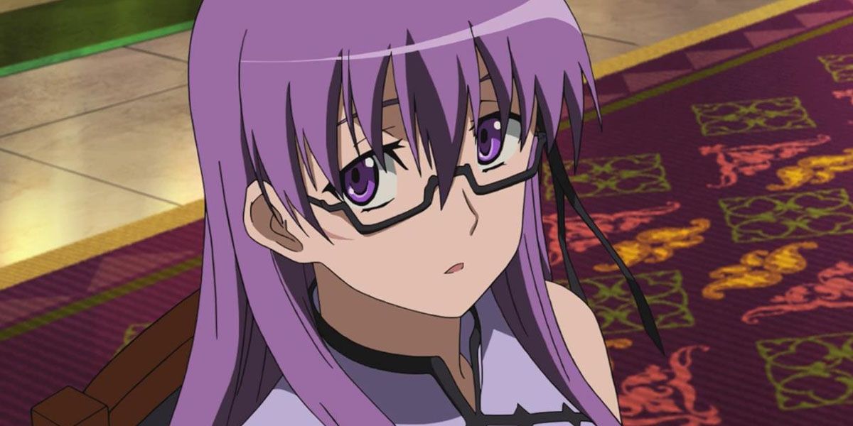 UwU Anime Cat Girl, Purple Hair Cute