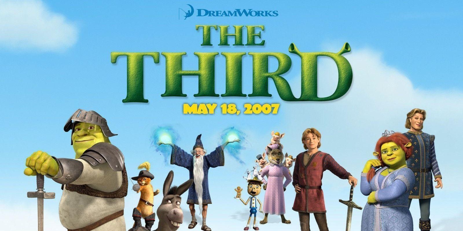 Promotional photo for Shrek the Third.