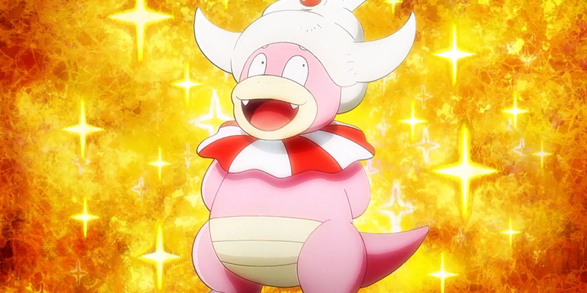 Slowking laughs