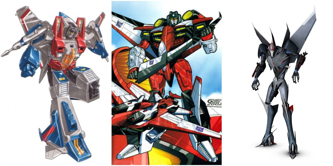 Transformers Every Version Of Starscream Ranked