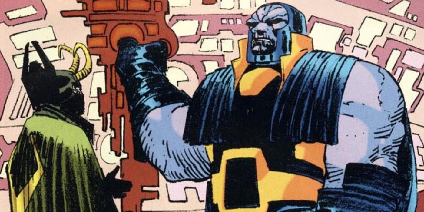 CUSTOM Heroclix THANOSEID Amalgam Figure LE Thanos DC/MARVEL Thanos Darkseid 