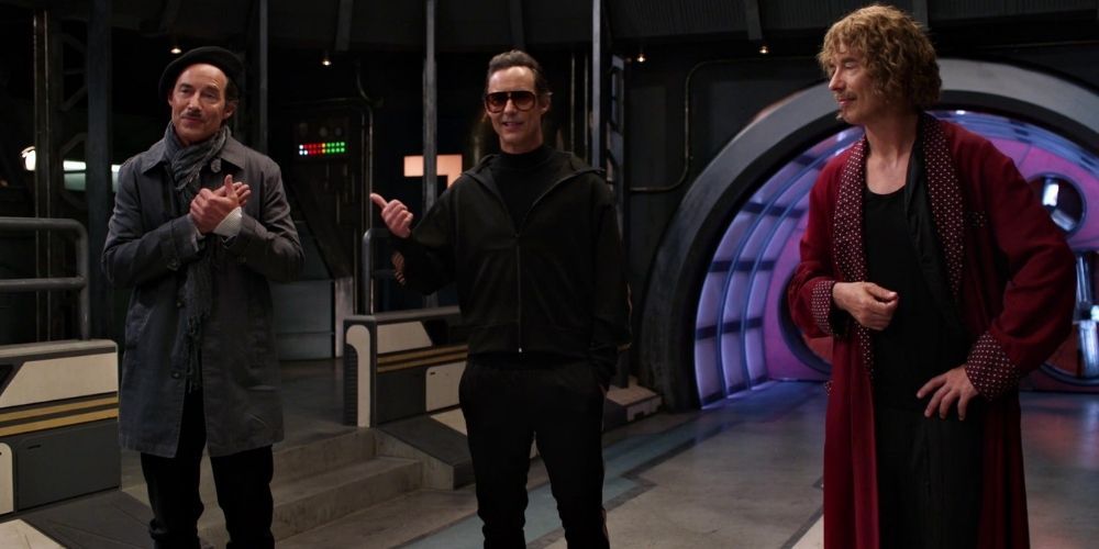 The Council of Harrisons Harrison Wells Multiverse The Flash Tv Show Season 4