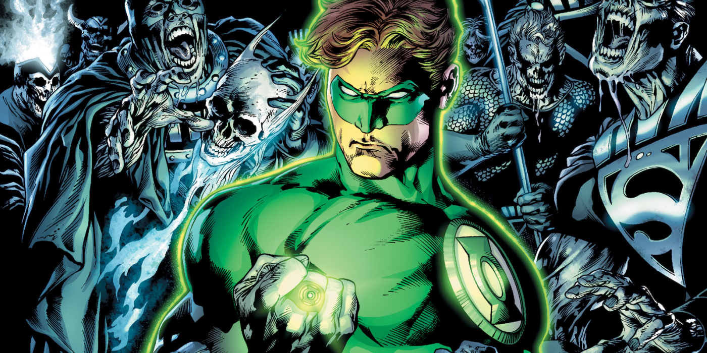 The Cover Of Green Lantern Blackest Night