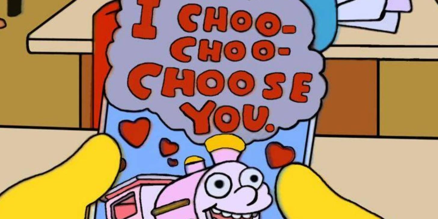 Animation The Simpsons I Love Lisa Valentine