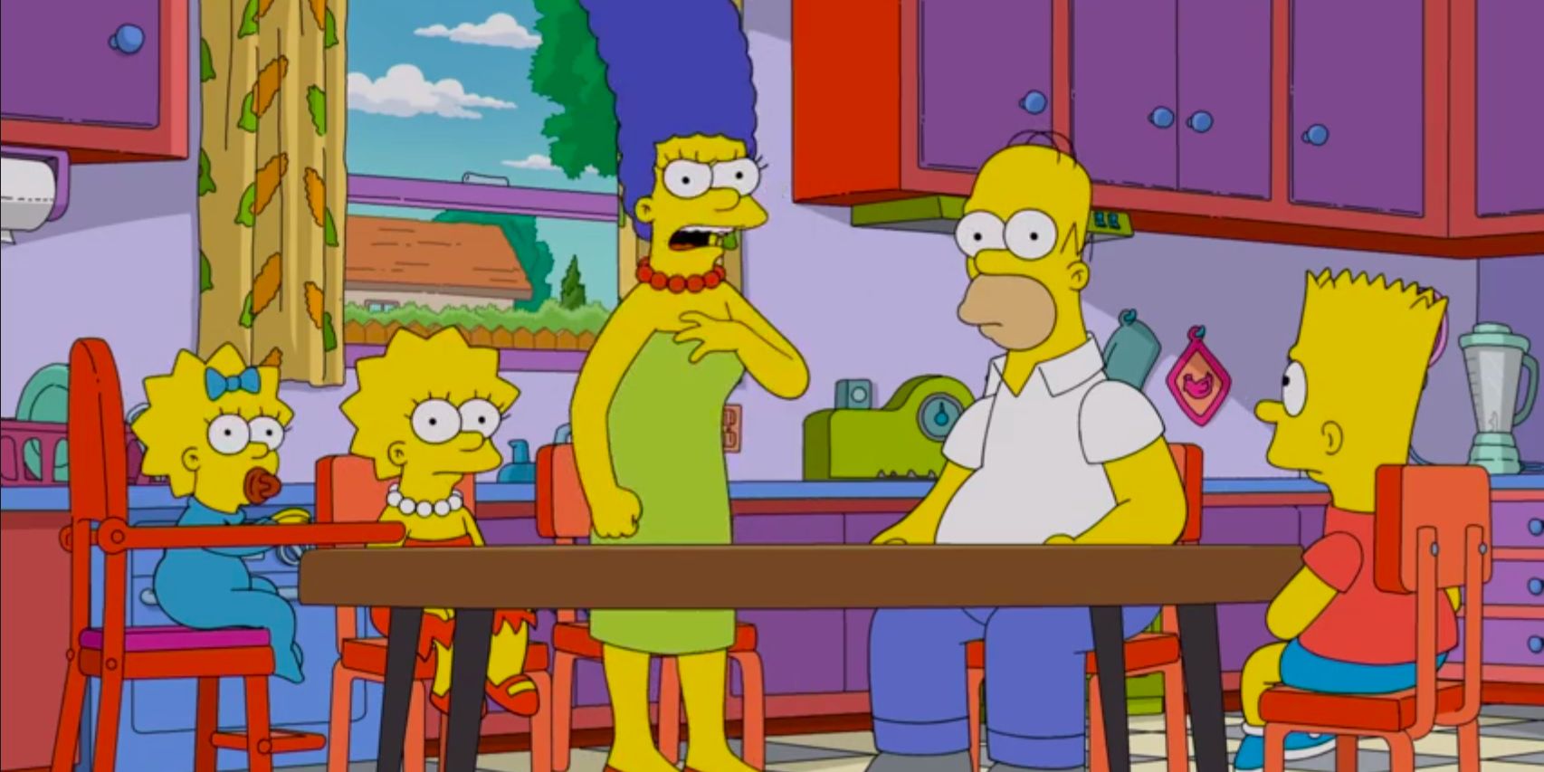 Animation The Simpsons Woo-Hoo Dunnit Interview Marge Angry