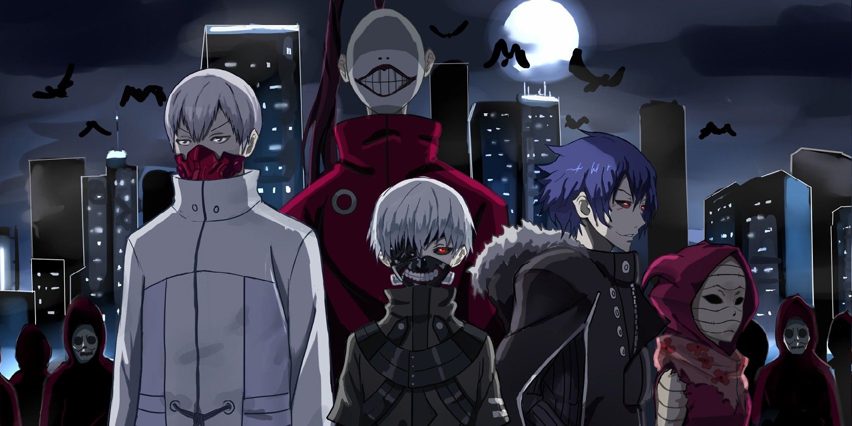 The Strongest Members Of The Aogiri Tokyo Ghoul