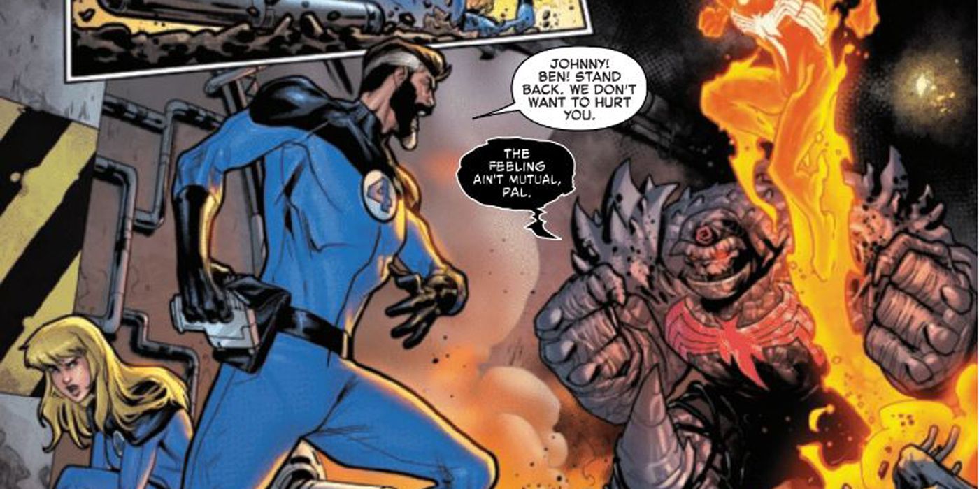 Thing and Reed Richards
