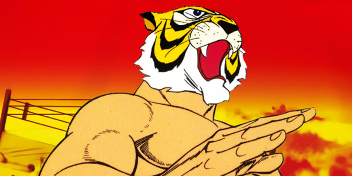Tiger Mask can even scare himself