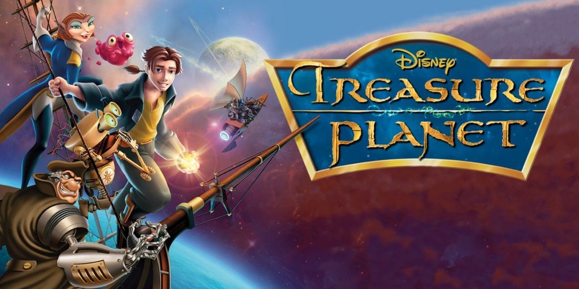 movie poster for Disney's Treasure Planet