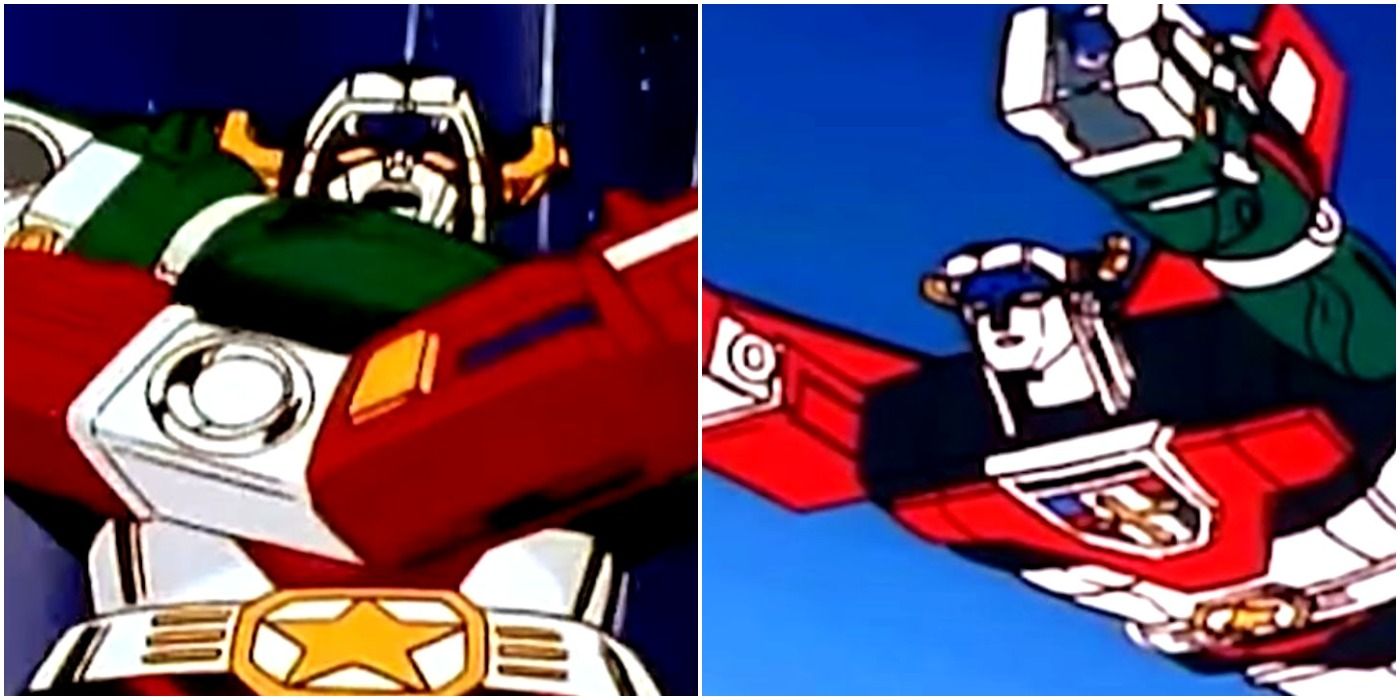 Voltron Collage from 1984 Cartoon