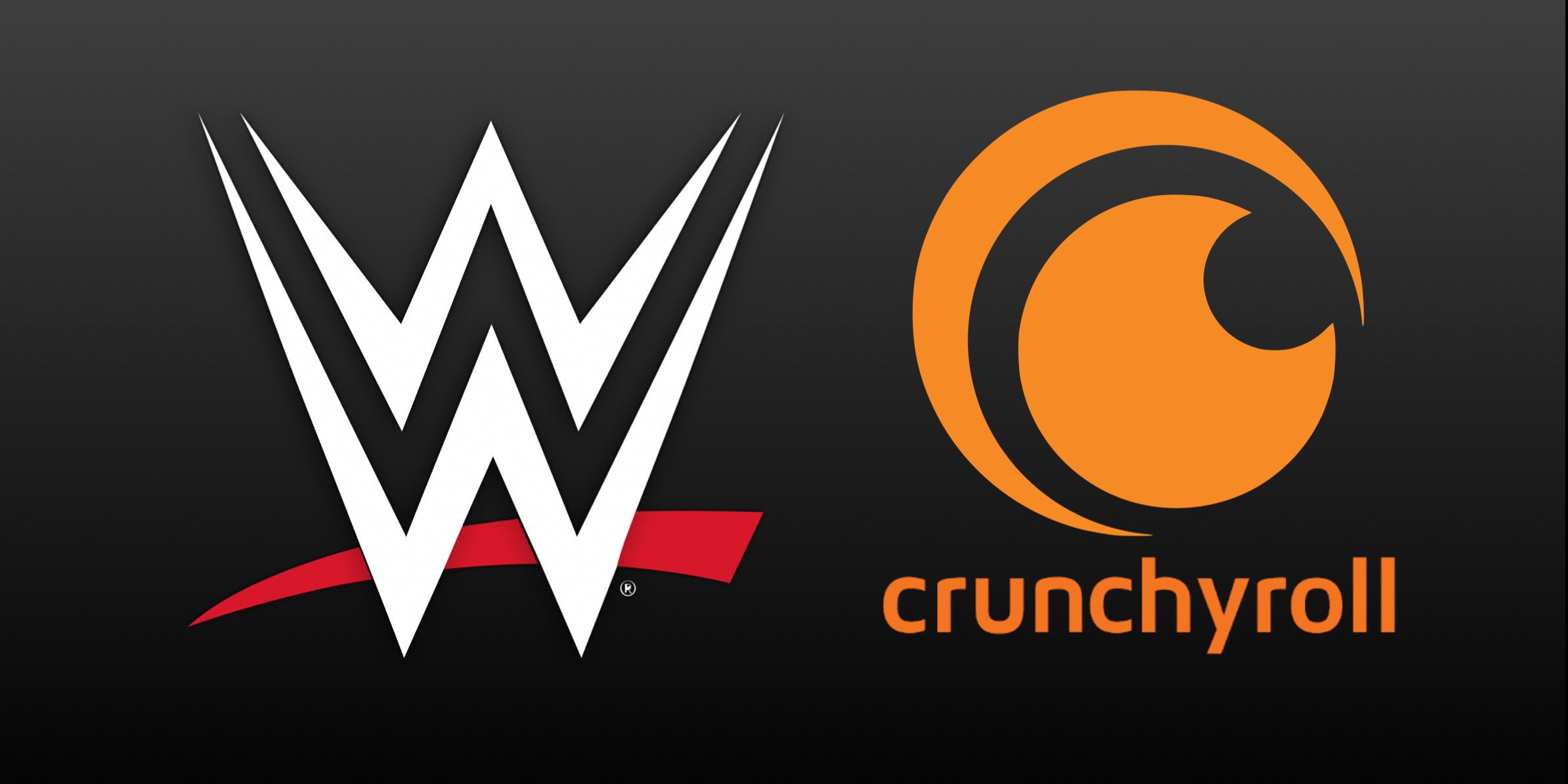 WWE Crunchyroll logos