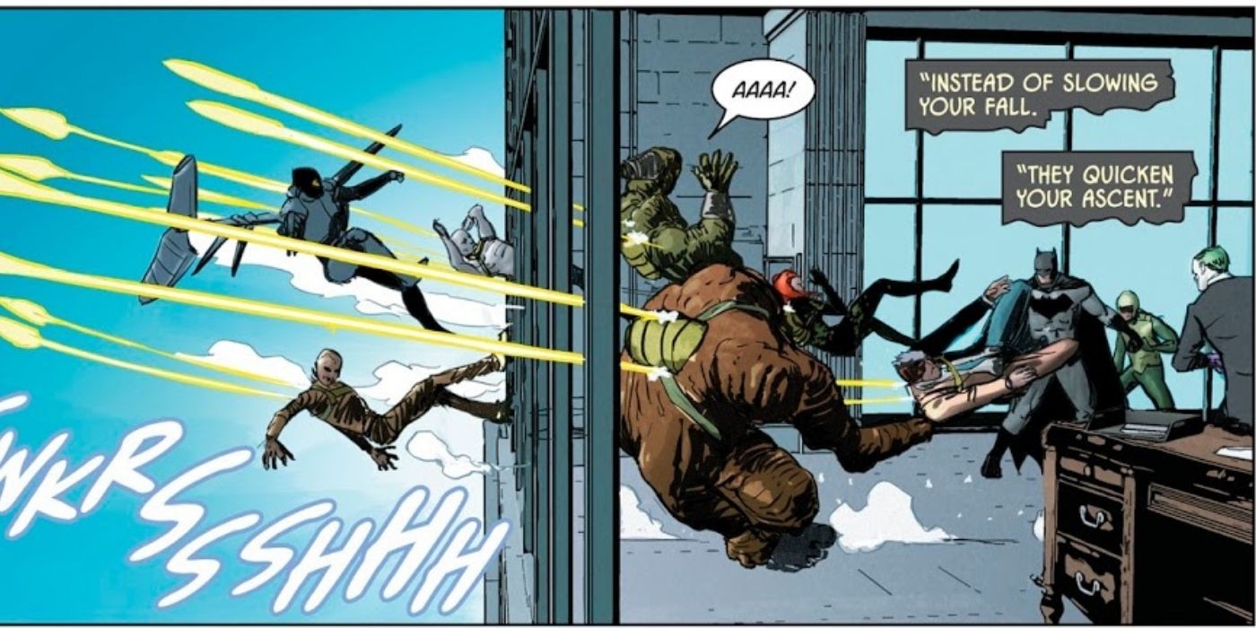 The War of Jokes and Riddles. Kite Man gets his revenge