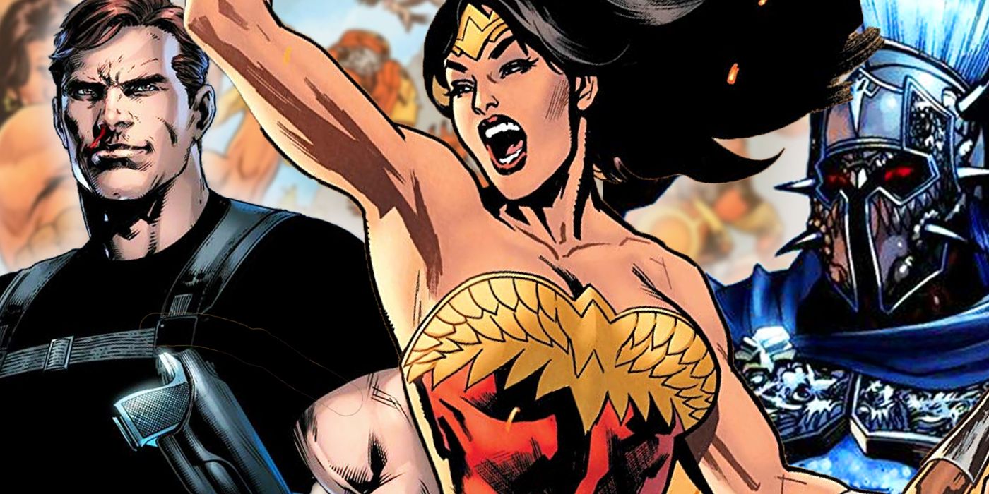 Wonder Woman Earth One Max Lord Ares