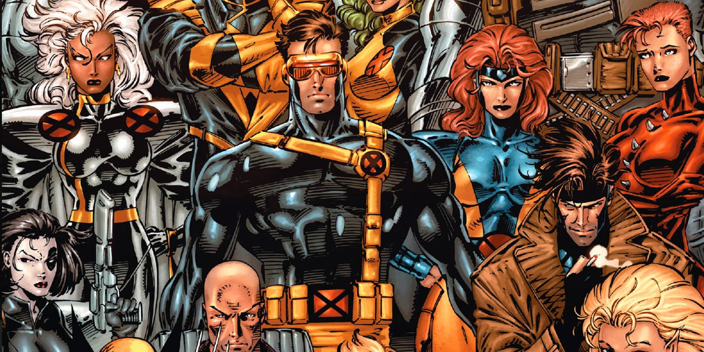 Iconic 90's X-Men team illustrated by Jim Lee.