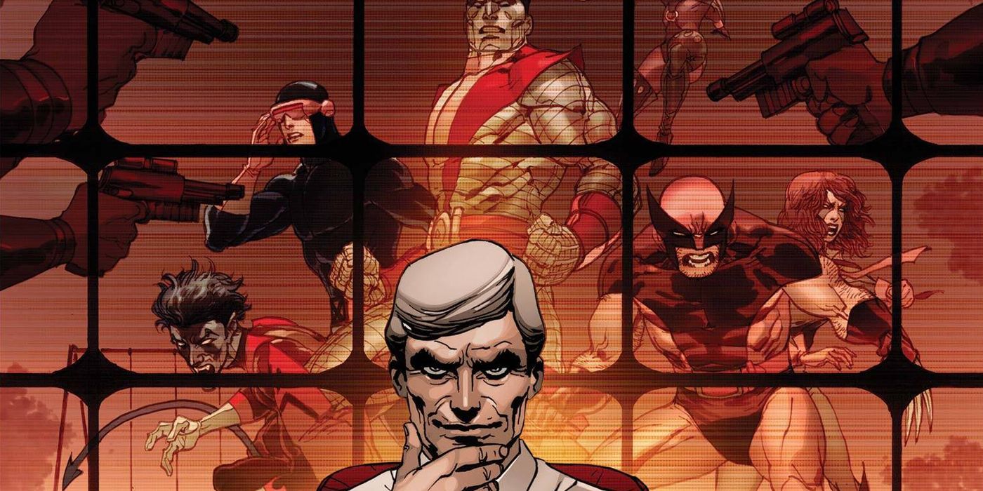 X-Men and Reverend Stryker in Marvel Comics