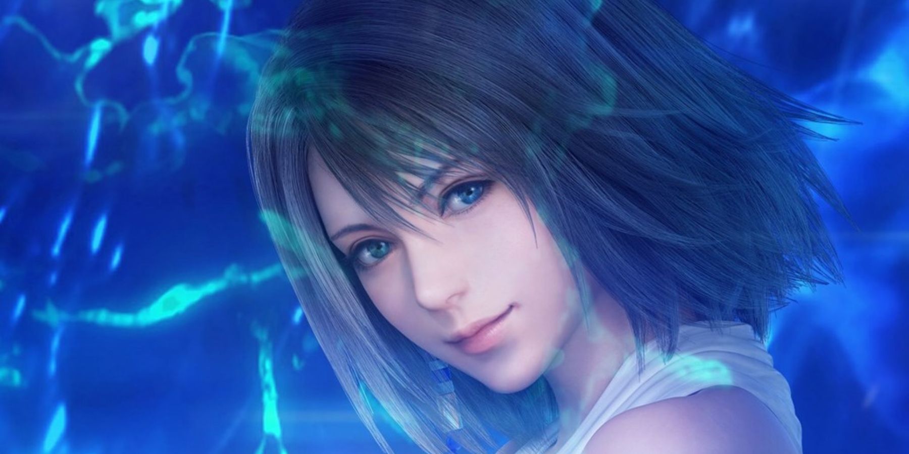 Yuna's Promo Image From FFX Remaster