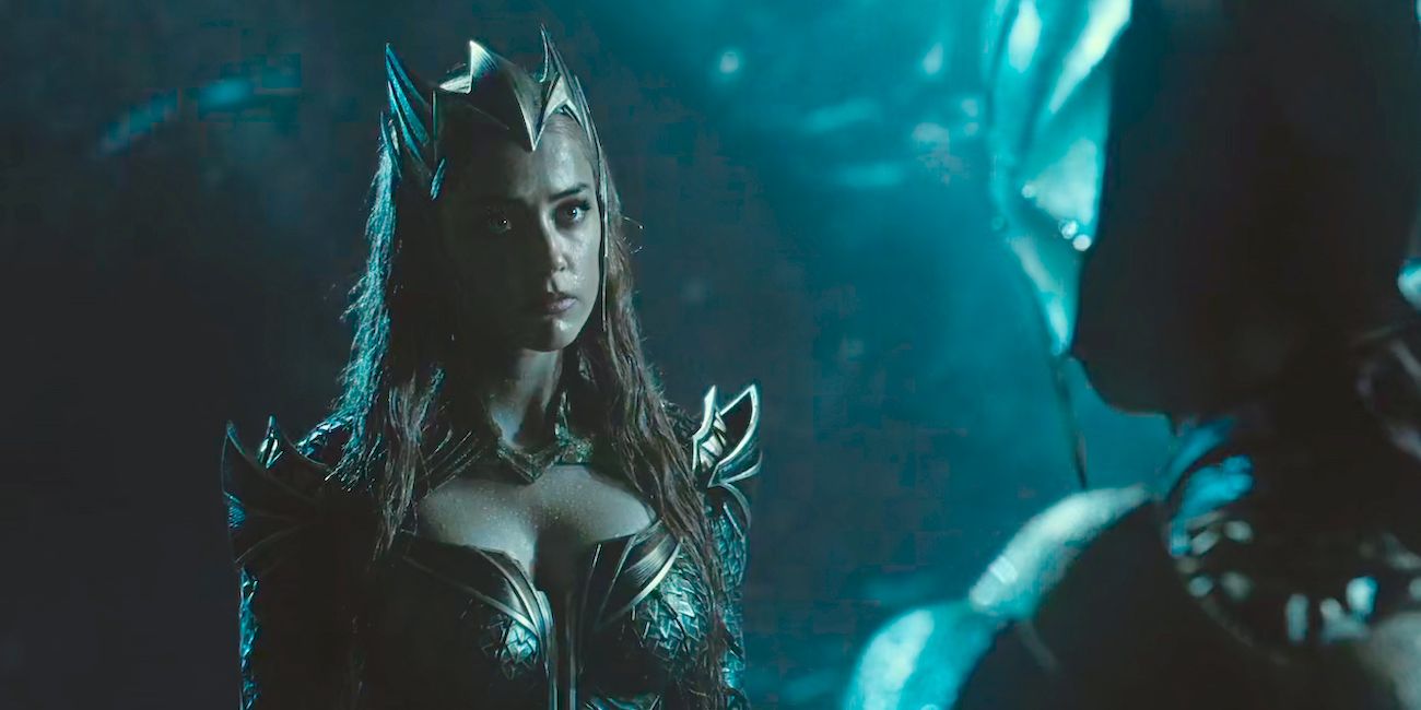 Amber Heard as Mera in Zack Snyder's Justice League