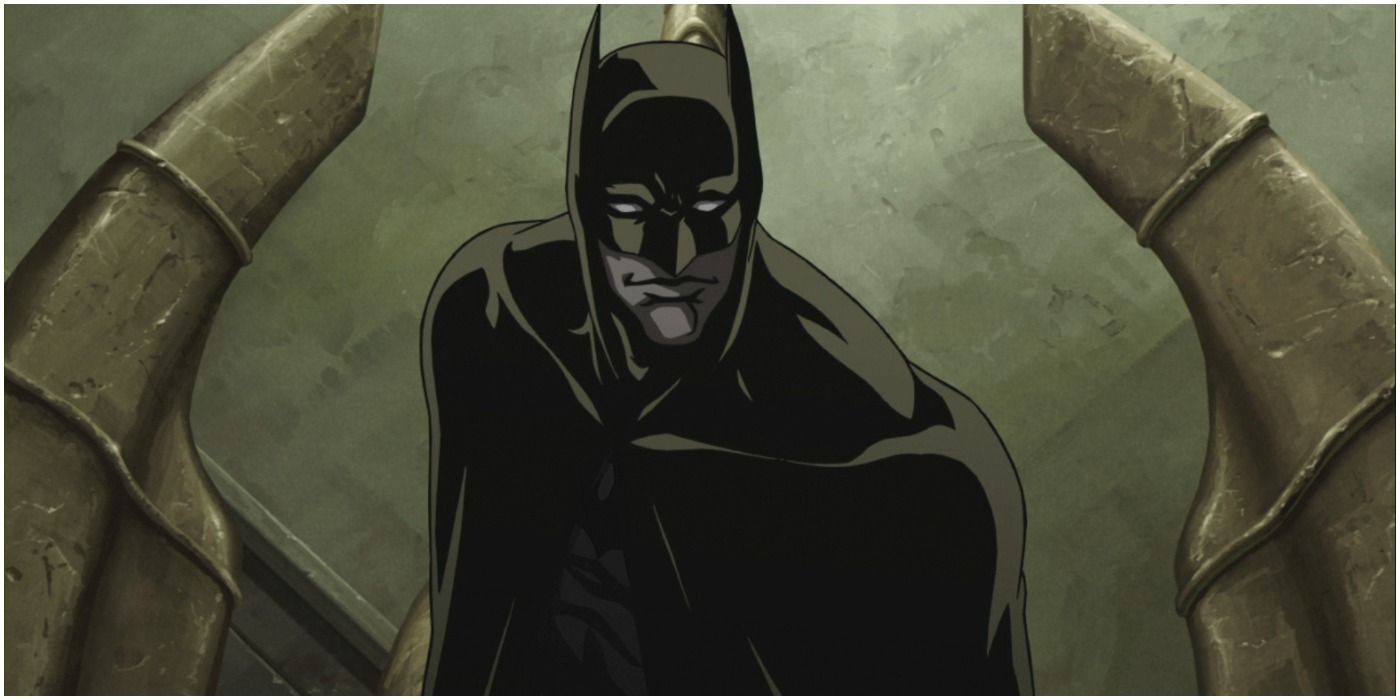 screenshot of batman in gotham knight animated movie