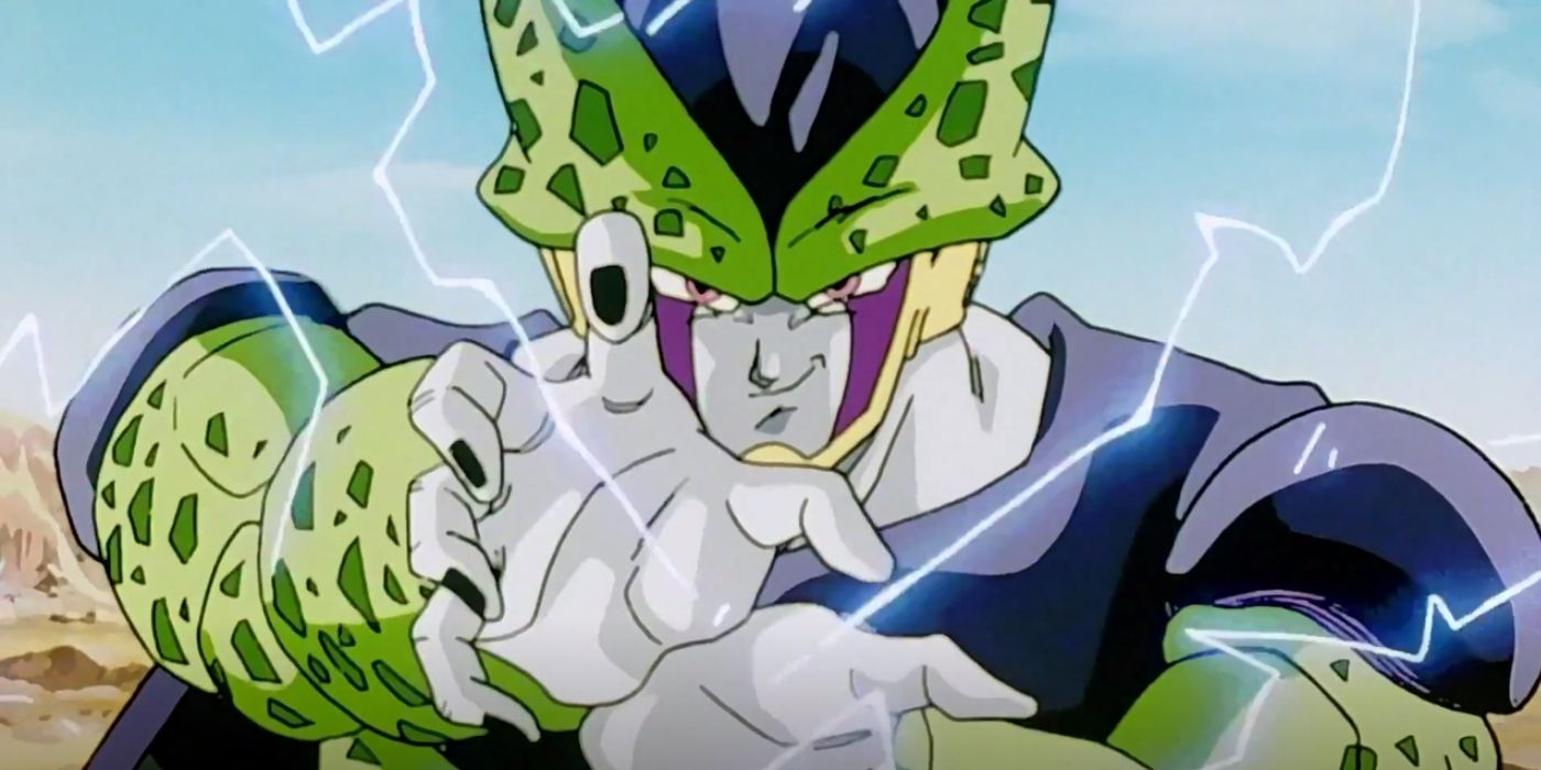 Cell from DBZ charging a ki blast