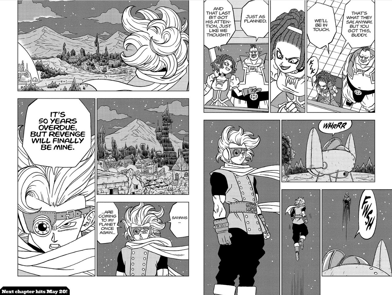 Dragon Ball Super Chapter 71 Vegeta Hakai Training - Comic Book Revolution