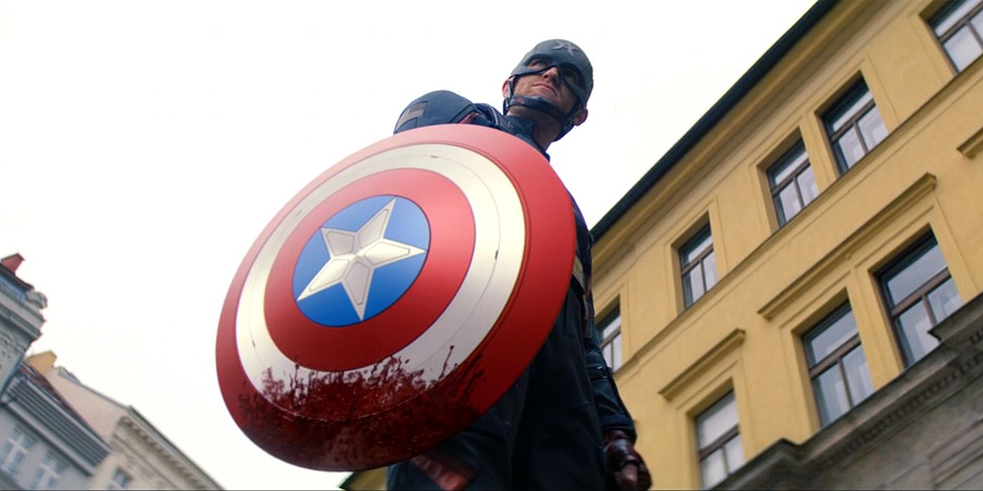 John Walker in Falcon and the Winter Solider with Captain America Shield