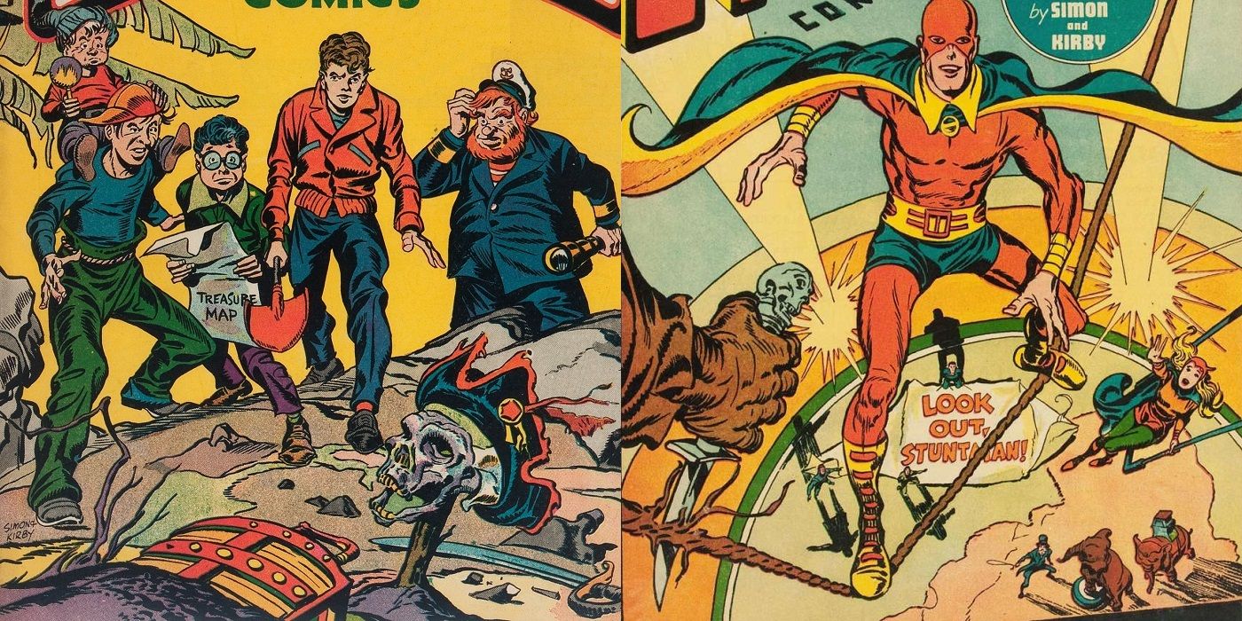 Why Did Simon and Kirby Leave DC Comics for Harvey Comics?