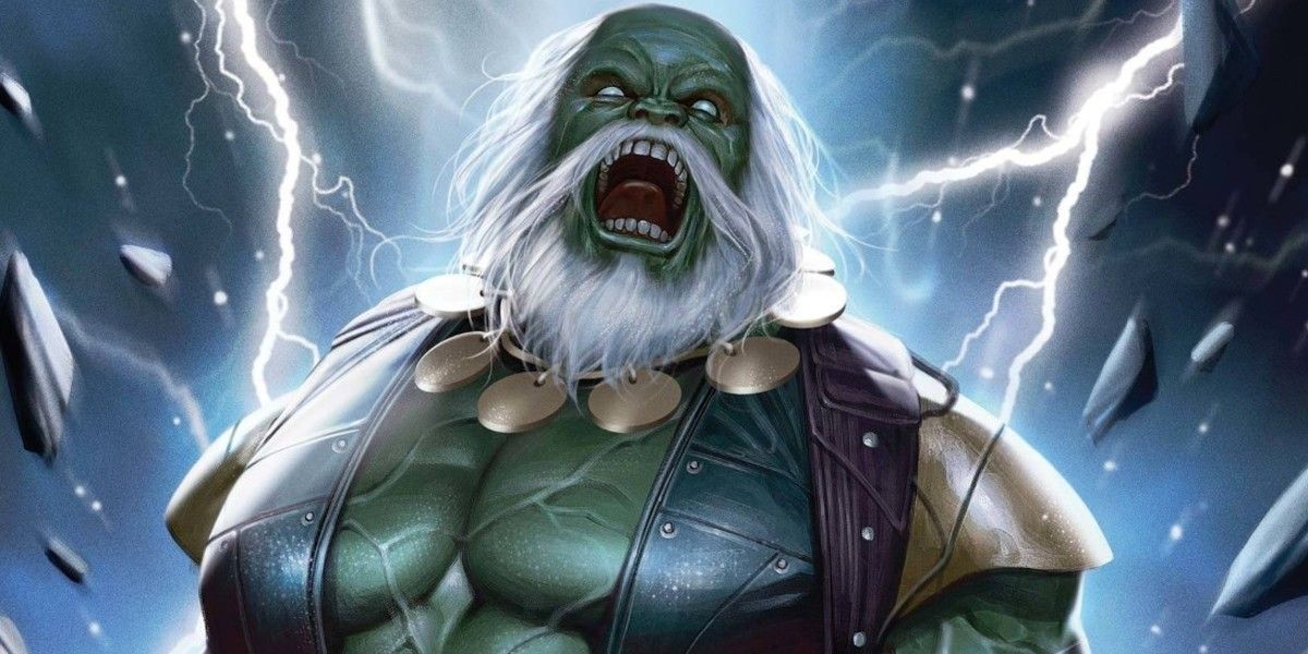 Marvel artwork by Inhyuk Lee shows Maestro roaring as lightning strikes behind him