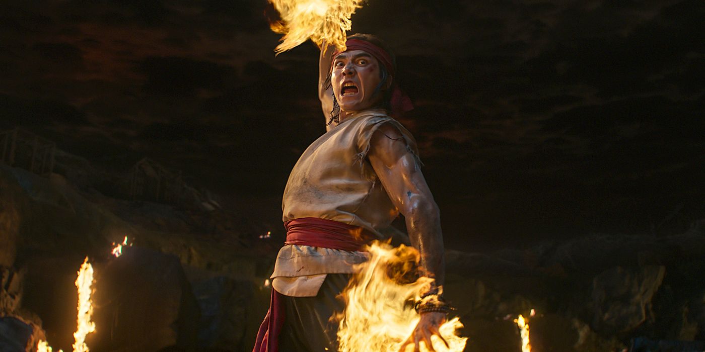 LUDI LIN as Liu Kang in Mortal Kombat (2021)