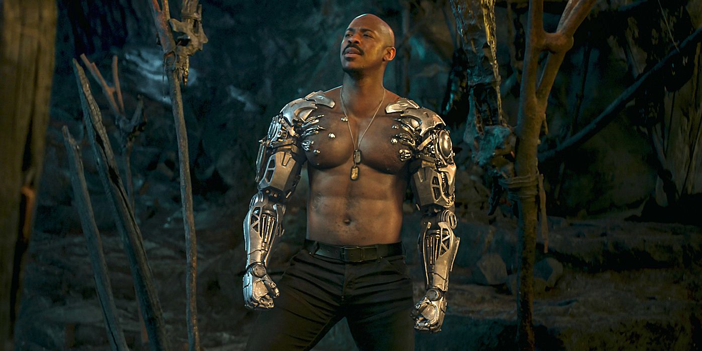 MEHCAD BROOKS as Major Jackson “Jax” Briggs in Mortal Kombat (2021)